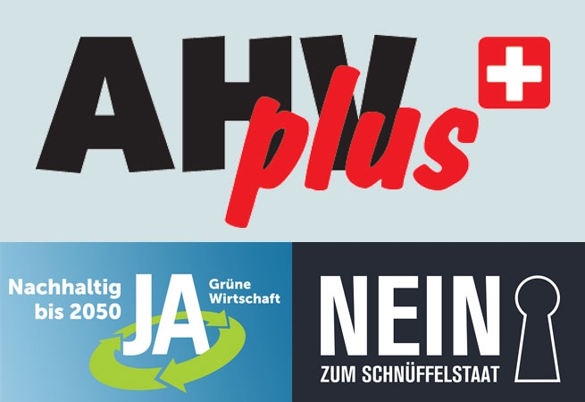 Die Parolen der SP AI: AHV Plus ja, Grüne Wirtschaft, Nachrichtendienstgesetz nein